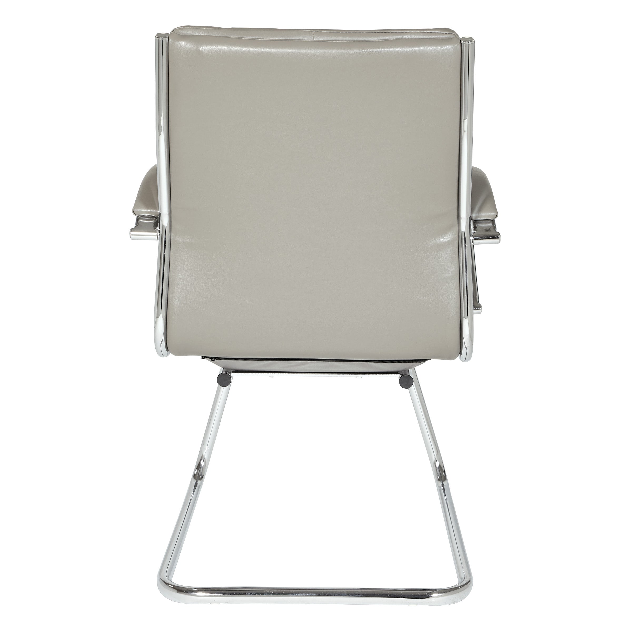 Mid-Back Faux Lthr Visitor's Chair